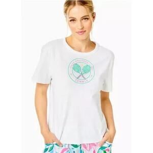 NWOT Lilly Pulitzer Rally Tee - MSRP‎ $58 - Size Large